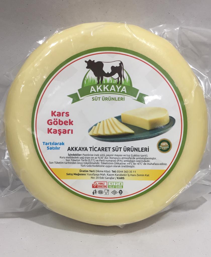 Kars Göbek Kaşar Peyniri 1 KG